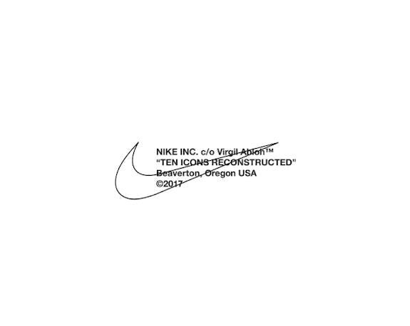Off-White c/o Virgil Abloh Nike Dunk Low X Lot 9 in Black