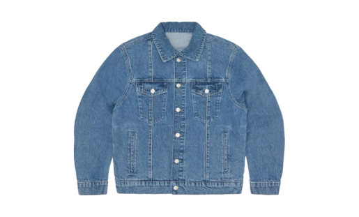 Corteiz C-Star Denim Trucker Jacket 'Blue