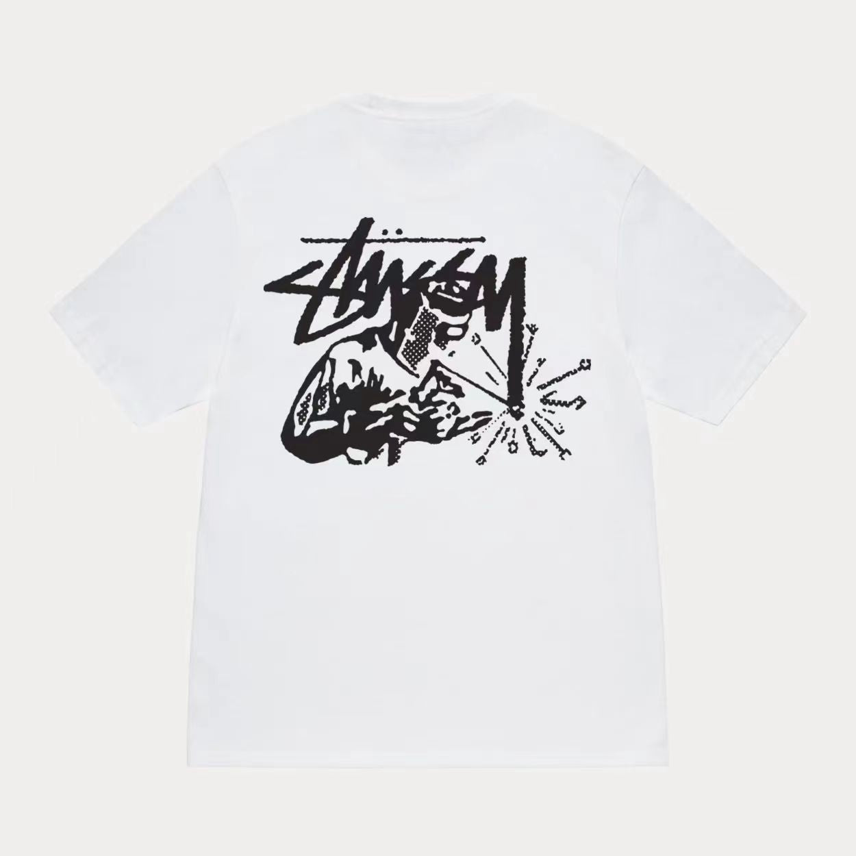 Stussy Welder Tee White