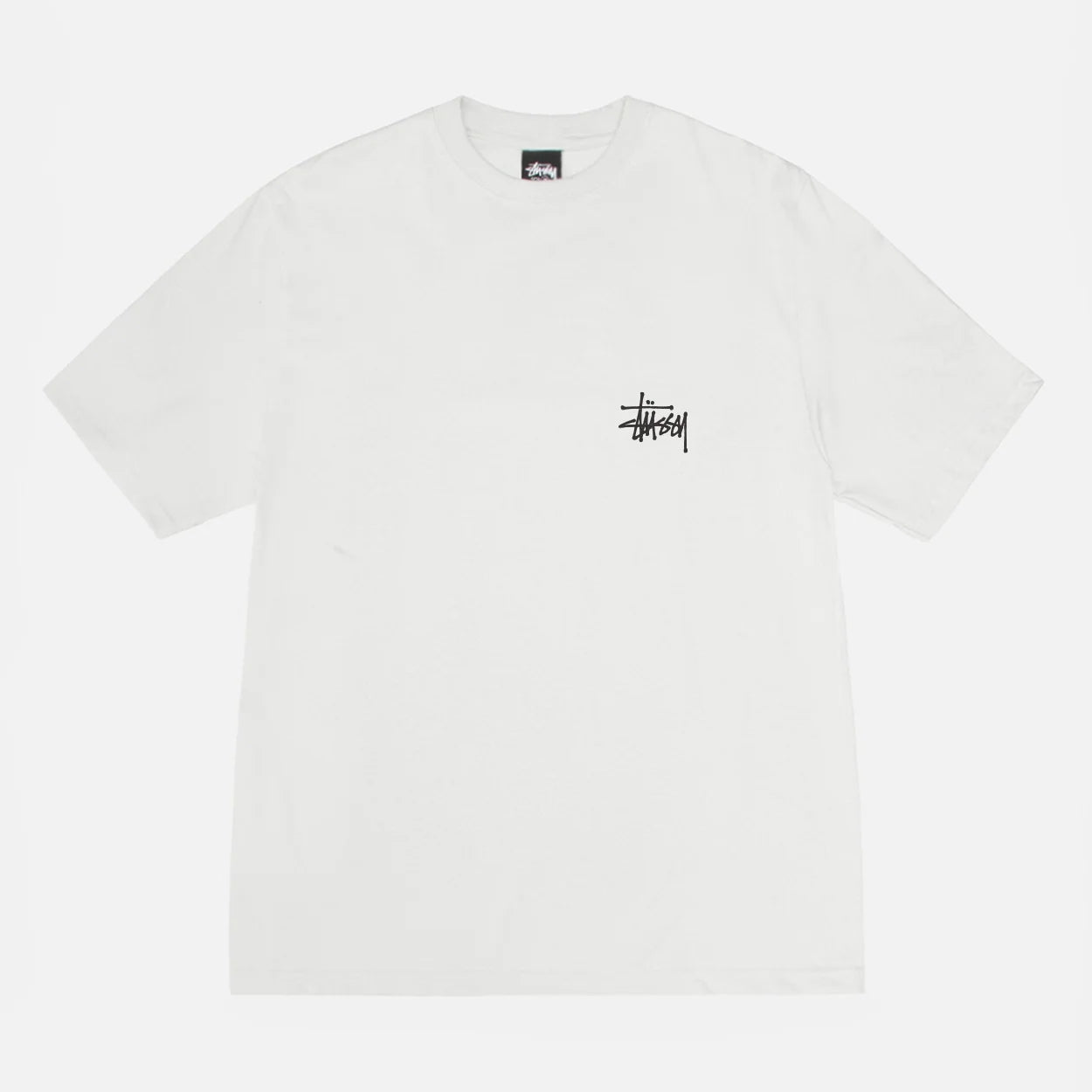 STUSSY CALIFORNIA GROWN TEE white