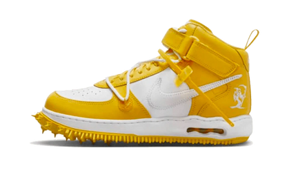Nike Air Force 1 Mid SP Off-White Varsity Maize - Prism Hype Nike Air Force 1 Mid Nike Air Force 1 Mid SP Off-White Varsity Maize Air Force 1 Mid 36
