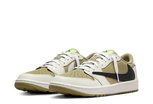 Air Jordan x Travis Scott 1 Low Golf 'Neutral Olive' (2023) - Prism Hype Air Jordan x Travis Scott 1 Low Air Jordan x Travis Scott 1 Low Golf 'Neutral Olive' (2023) Air Jordan x Travis Scott