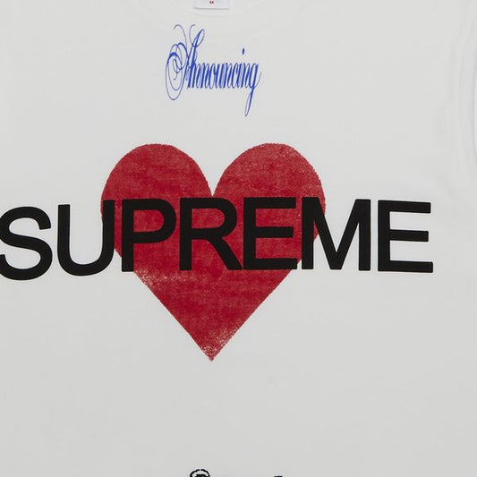 Supreme Announcing Tee 'White'