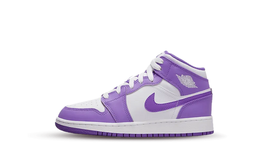 Air Jordan 1 Mid 'Purple Venom' (GS) - Prism Hype Jordan 1 Mid (GS) Air Jordan 1 Mid 'Purple Venom' (GS) Air Jordan 1 Mid 35