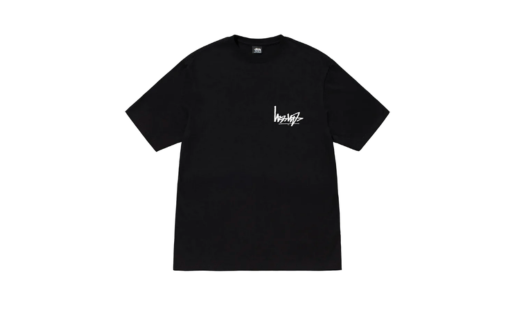 Stussy Flipped Tee Black - Prism Hype Stussy T-shirt Stussy Flipped Tee Black Clothes S