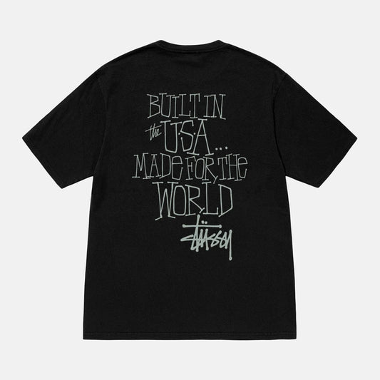 Stussy Built In USA Tee Black/White