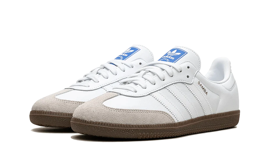 Adidas Samba Cloud White Blue Gum - Prism Hype Adidas Samba Adidas Samba Cloud White Blue Gum Adidas Samba