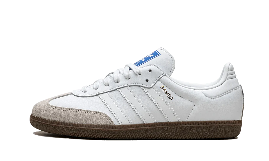 Adidas Samba Cloud White Blue Gum - Prism Hype