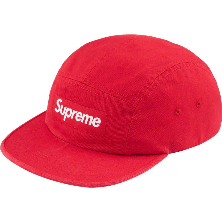 Supreme Washed Chino Twill Camp Cap - Prism Hype Washed Chino Twill Camp Cap Supreme Washed Chino Twill Camp Cap Washed Chino Twill Camp Cap Red