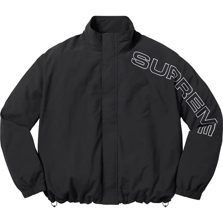 Supreme - Spellout Embroidered, Track Jacket - Prism Hype Track Jacket Supreme - Spellout Embroidered, Track Jacket Track Jacket Black / Small