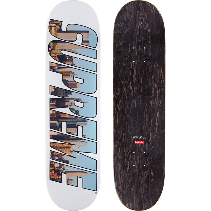 Supreme Gotham Skateboard - Prism Hype Gotham Skateboard Supreme Gotham Skateboard Supreme Skateboard White - 8.125¨x 32¨