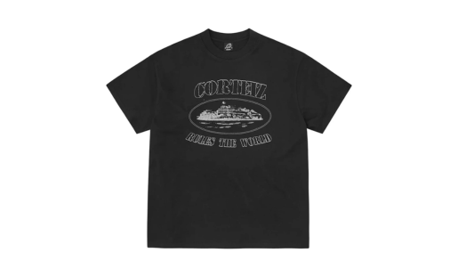 Corteiz Alcatraz Tee 'Triple Black' - Prism Hype