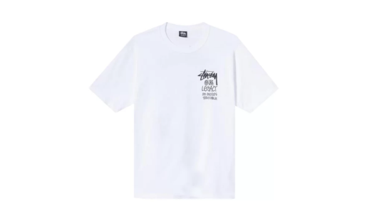 Stussy X Our Legacy T-Shirt "White" - Prism Hype