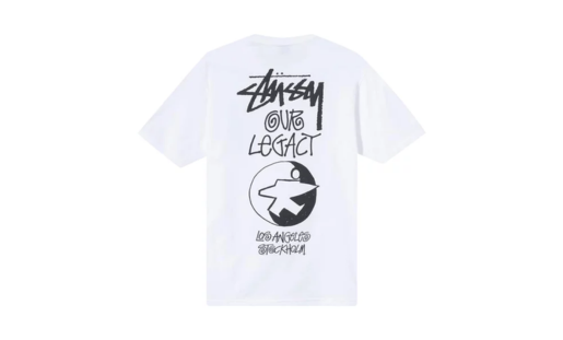 Stussy X Our Legacy T-Shirt "White" - Prism Hype