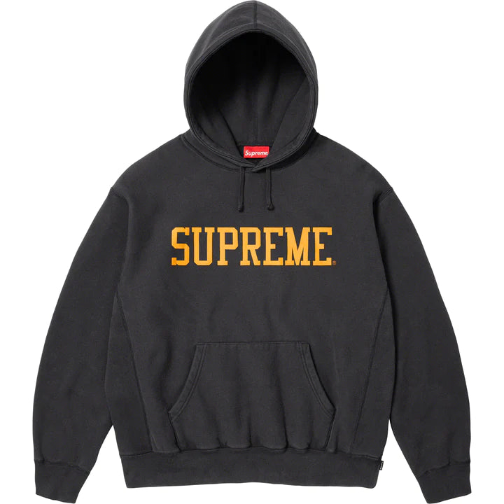 Supreme - Varsity Hooded Sweatshirt - Prism Hype Sweatshirt Supreme - Varsity Hooded Sweatshirt Sweatshirt Black / Medium