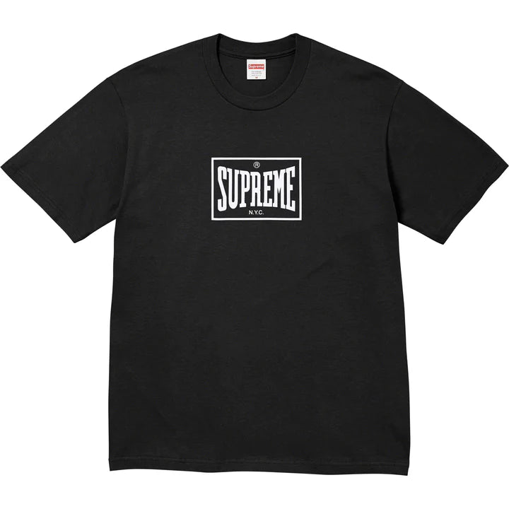 Supreme - Warm Up Tee - Prism Hype Warm Up Tee Supreme - Warm Up Tee Supreme T-shirt Black / Small