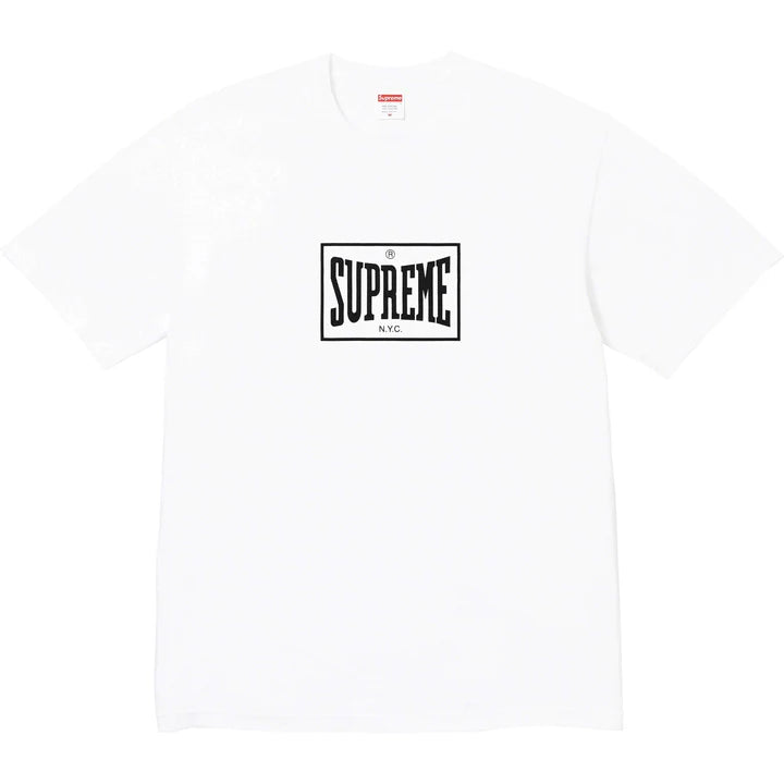 Supreme - Warm Up Tee - Prism Hype Warm Up Tee Supreme - Warm Up Tee Supreme T-shirt White / Small