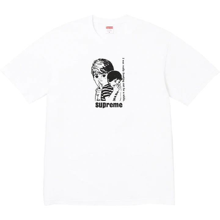 Supreme - Freaking Out Tee - Prism Hype Freaking Out Tee Supreme - Freaking Out Tee Supreme T-shirt White / Small