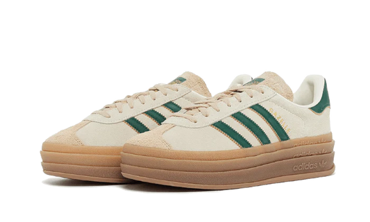 Adidas Gazelle Bold Magic Beige Collegiate Green - Prism Hype Adidas Gazelle Adidas Gazelle Bold Magic Beige Collegiate Green Adidas Gazelle