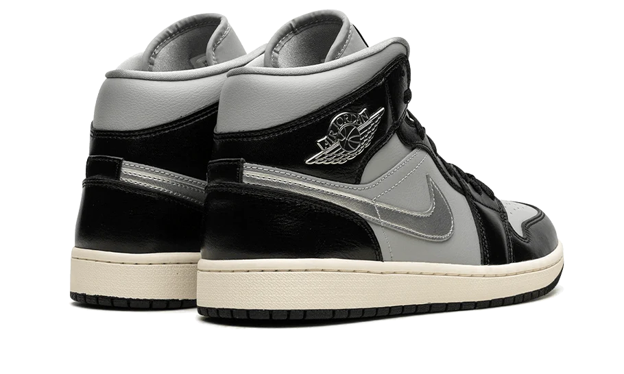 Air Jordan 1 Mid Black Chrome - Prism Hype Air Jordan 1 Mid Air Jordan 1 Mid Black Chrome Air Jordan 1