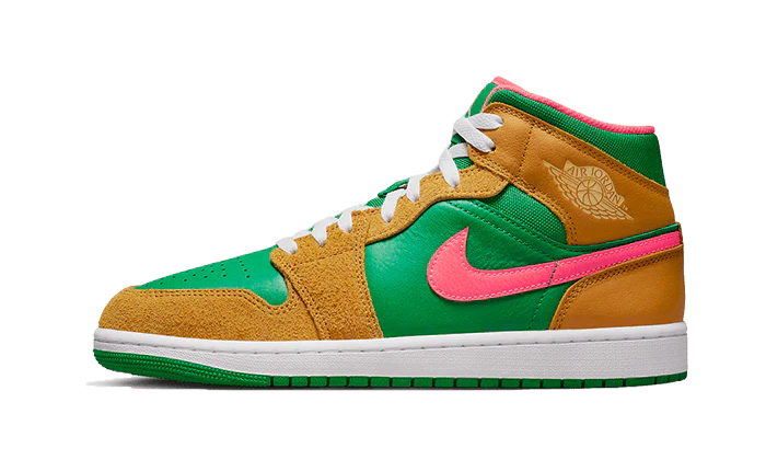 Air Jordan 1 Mid Wheat Watermelon - Prism Hype Air Jordan 1 Mid Air Jordan 1 Mid Wheat Watermelon Air Jordan 1 Mid 35.5