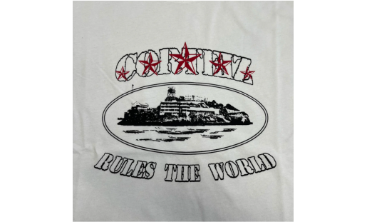 Corteiz 5Starz Alcatraz T-Shirt WHITE - Prism Hype Corteiz Corteiz 5Starz Alcatraz T-Shirt WHITE Clothes