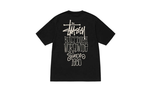 Stussy Built Tough Pigment Dyed Tee 'Black' - Prism Hype Stussy T-shirt Stussy Built Tough Pigment Dyed Tee 'Black' Clothes S