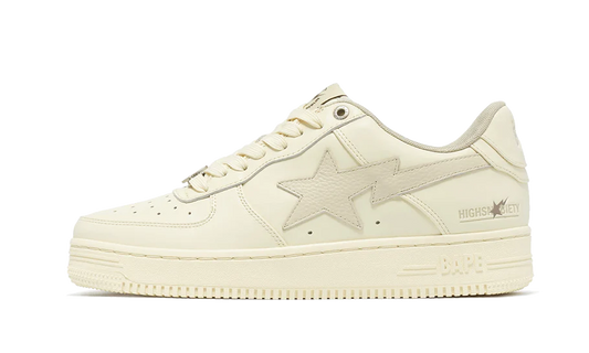 Bape sta Highsnobiety Ivory - Prism Hype Bape Sta Bape sta Highsnobiety Ivory Bapesta 40