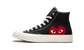 Converse Chuck Taylor All-Star 70s Hi Comme des Garçons PLAY Black - Prism Hype