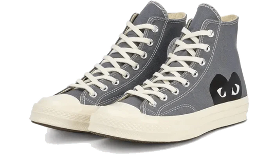 Converse Chuck Taylor All-Star 70s Hi Comme des Garçons PLAY Steel Grey - Prism Hype