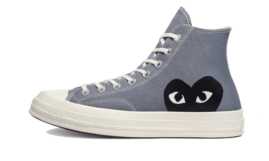 Converse Chuck Taylor All-Star 70s Hi Comme des Garçons PLAY Steel Grey - Prism Hype