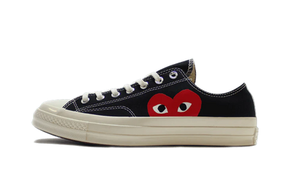 Converse Chuck Taylor All-Star 70s Ox Comme des Garçons PLAY Black - Prism Hype