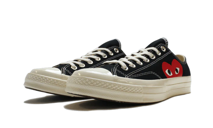 Converse Chuck Taylor All-Star 70s Ox Comme des Garçons PLAY Black - Prism Hype