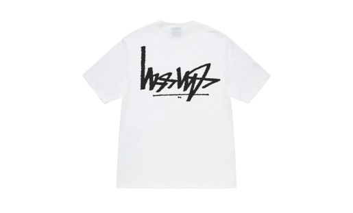 Stussy Flipped Tee White - Prism Hype Stussy T-shirt Stussy Flipped Tee White