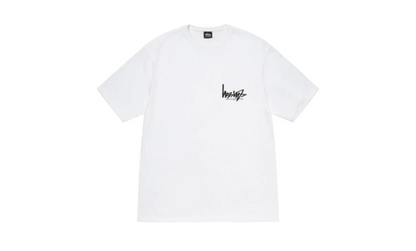 Stussy Flipped Tee White - Prism Hype Stussy T-shirt Stussy Flipped Tee White S