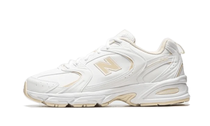 New Balance 530 White Calm Taupe - Prism Hype New Balance 530 New Balance 530 White Calm Taupe New Balance 530 36