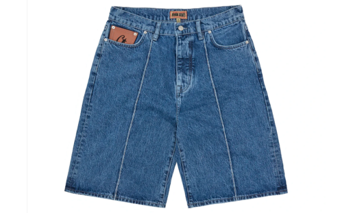 Corteiz C-Star Denim Jorts Faded Blue - Prism Hype Corteiz Corteiz C-Star Denim Jorts Faded Blue Corteiz