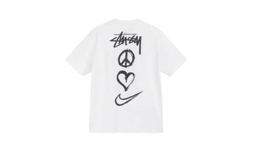 Nike x Stussy Peace, Love, Swoosh T-shirt - Prism Hype stussy x nike Nike x Stussy Peace, Love, Swoosh T-shirt Clothes S