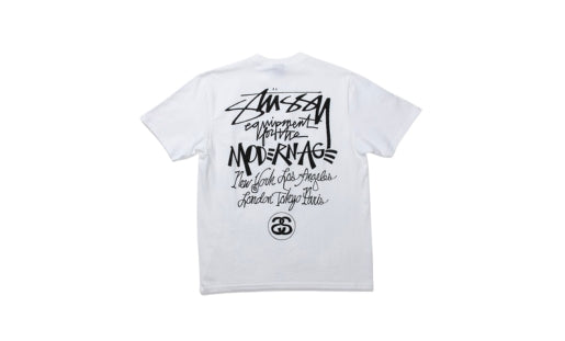 STUSSY Modern Age Tee "white" - Prism Hype Stussy T-shirt STUSSY Modern Age Tee "white" Clothes S