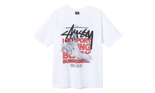 Stussy x Virgil Abloh World Tour Collection T-Shirt White - Prism Hype Clothes Stussy x Virgil Abloh World Tour Collection T-Shirt White Clothes