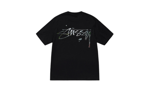 Stussy Mercury Tee (Black) - Prism Hype Clothes Stussy Mercury Tee (Black) Clothes