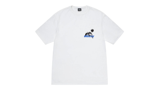 Stussy Apocalypse Tee White - Prism Hype Stussy T-shirt Stussy Apocalypse Tee White Clothes