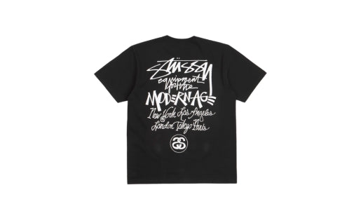 STUSSY Modern Age Tee "Black" - Prism Hype Stussy T-shirt STUSSY Modern Age Tee "Black" Clothes S