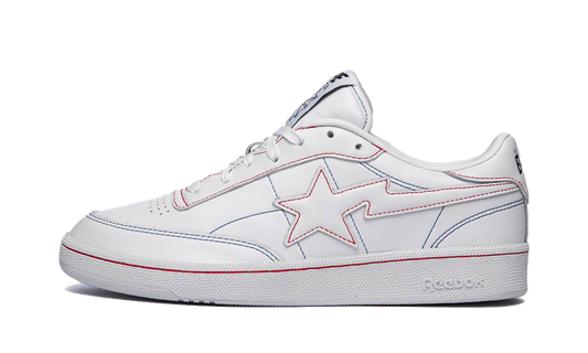 Reebok Club C 85 Bape White Contrast Stitch - Prism Hype Reebok Club C 85 Reebok Club C 85 Bape White Contrast Stitch Reebook 36