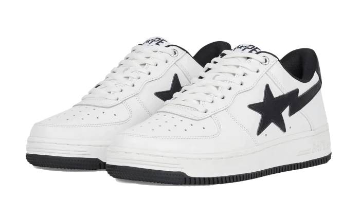 Bape Sta JJJJound White Navy - Prism Hype Bape Bape Sta JJJJound White Navy Bapesta 37