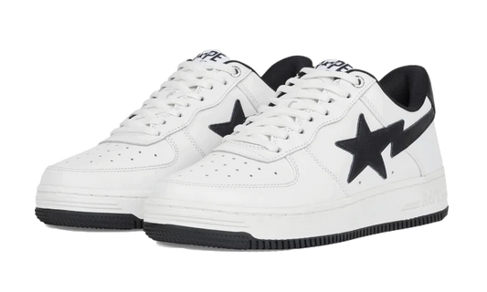 Bape Sta JJJJound White Navy - Prism Hype Bape Bape Sta JJJJound White Navy Bapesta 37