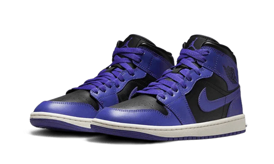 Air Jordan 1 Mid Purple Black (W) - Prism Hype Jordan 1 Mid Air Jordan 1 Mid Purple Black (W) Jordan 1 mid