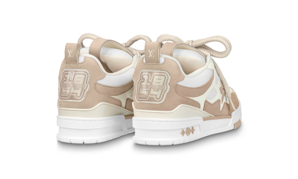 LV Skate Trainers Beige - Prism Hype LV sneakers LV Skate Trainers Beige LV trainers