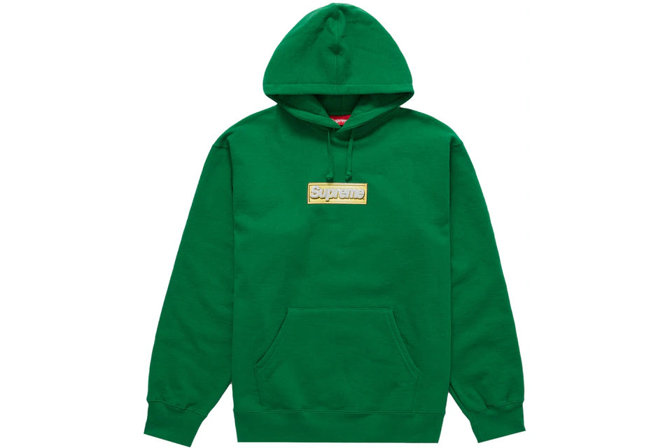 Supreme Bling Box Logo Hooded Sweatshirt