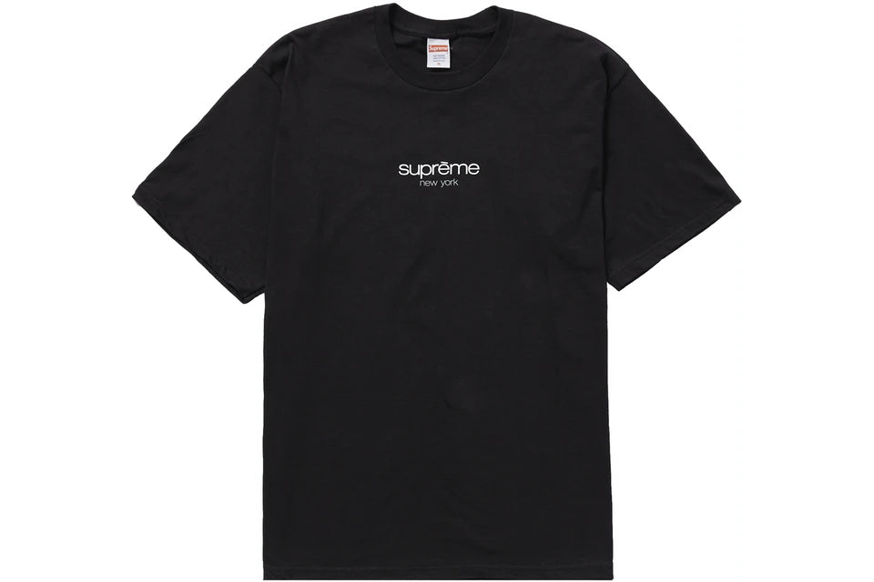 Supreme Classic Logo Tee Black - Prism Hype Supreme Tee Supreme Classic Logo Tee Black Supreme S